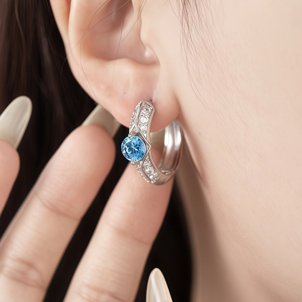 4.5g Moissanite Earrings For Women Men, D Color VVS1, 925 Sterling Silver Classic Style Stud Earrings, Fashion Essential Items, Suitable For Proposal Engagement Wedding, Best Christmas Halloween Gifts For Women Men