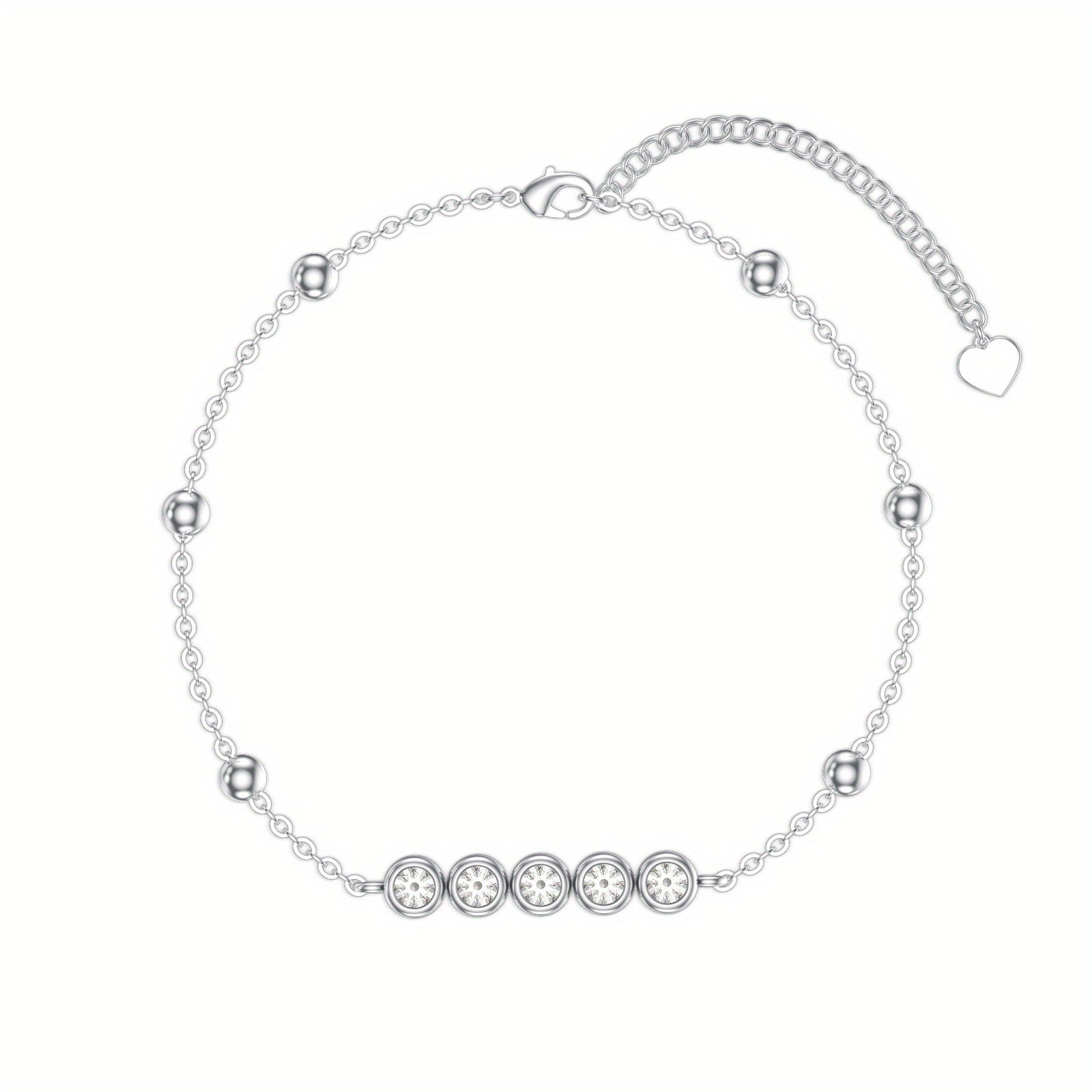 0.3 CTTW Lab Grown Lab-created Diamond Bracelet for Women 925 Sterling Silver Jewelry Gifts, Special Occasion Jewelry, Stylish Gifts, Delicate Charm, Elegant Design, Fine Craftsmanship, Highquality Gemstone, Women's Bracelet, Gemstone Jewelry