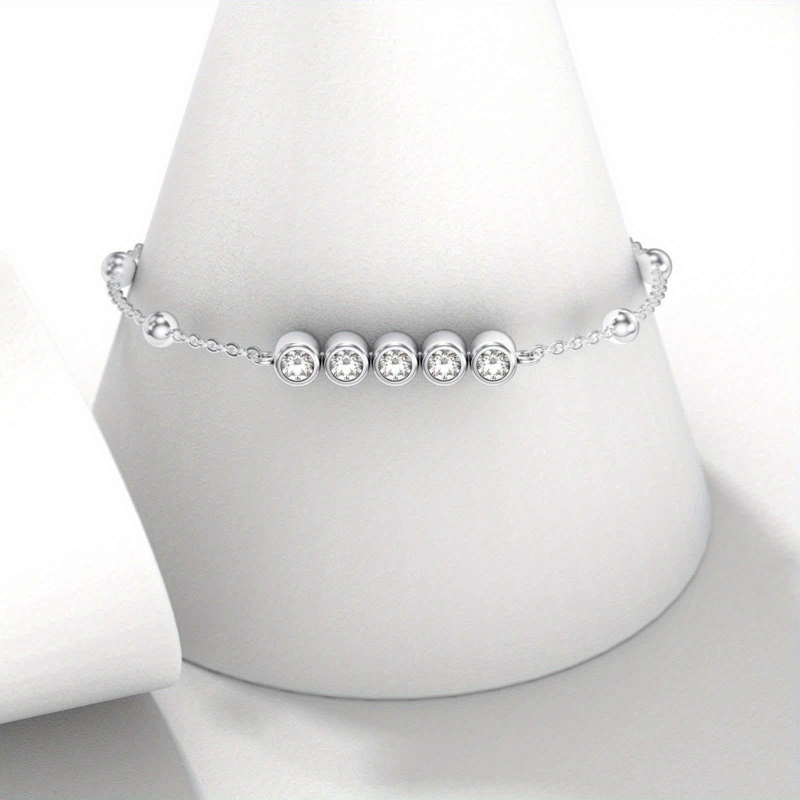 0.3 CTTW Lab Grown Lab-created Diamond Bracelet for Women 925 Sterling Silver Jewelry Gifts, Special Occasion Jewelry, Stylish Gifts, Delicate Charm, Elegant Design, Fine Craftsmanship, Highquality Gemstone, Women's Bracelet, Gemstone Jewelry