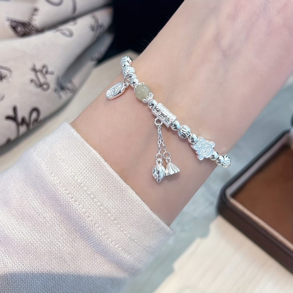 S925 Silver exquisite bracelet, a simple and fashionable style, Casual Wear, Stylish Bracelet, Minimalist Jewelry, Elegant Design, Fine Craftsmanship, Durable Bracelet, Jewelry Piece, 925 Silver Bracelet, 's Fashion, Gift for Her, for Teenager