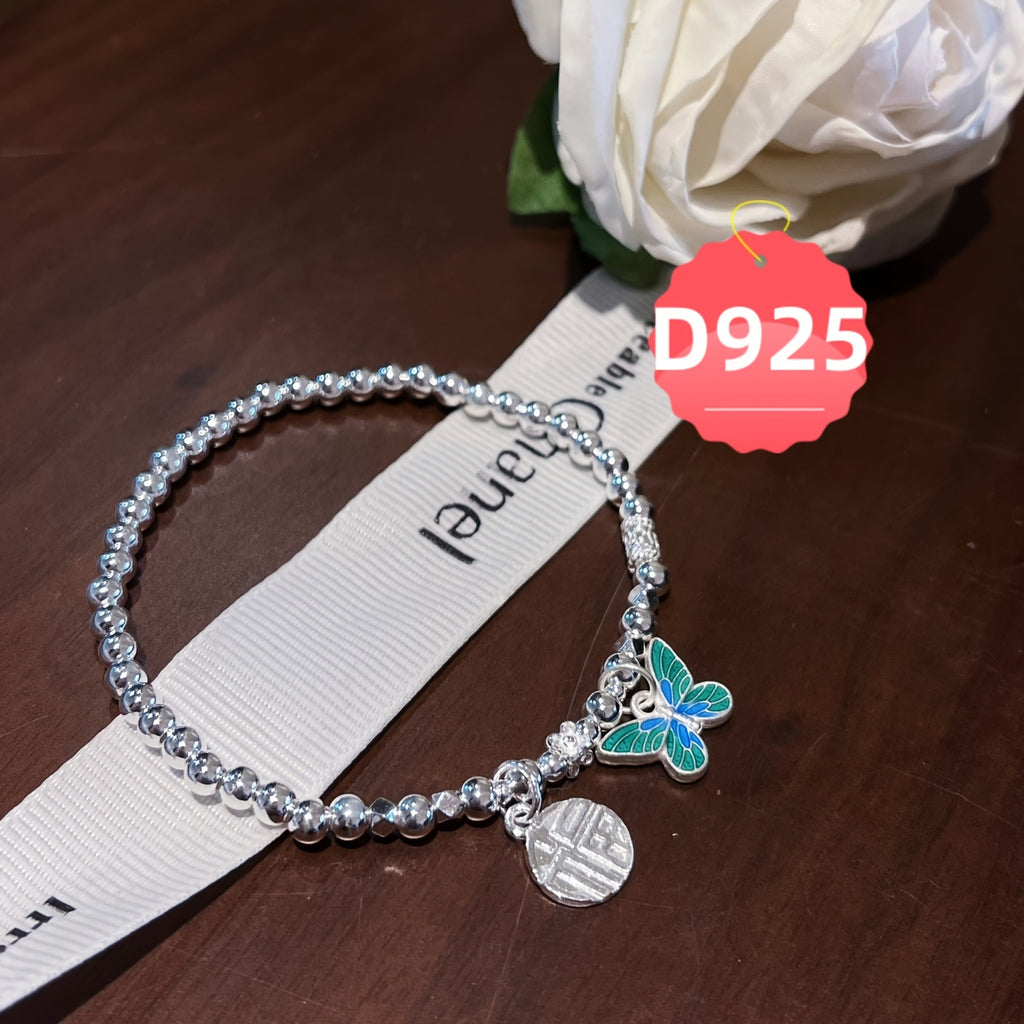 The Elegant Butterfly Bracelet Made of S925 Silvery Is a Popular And Stylish Choice., For Teenager